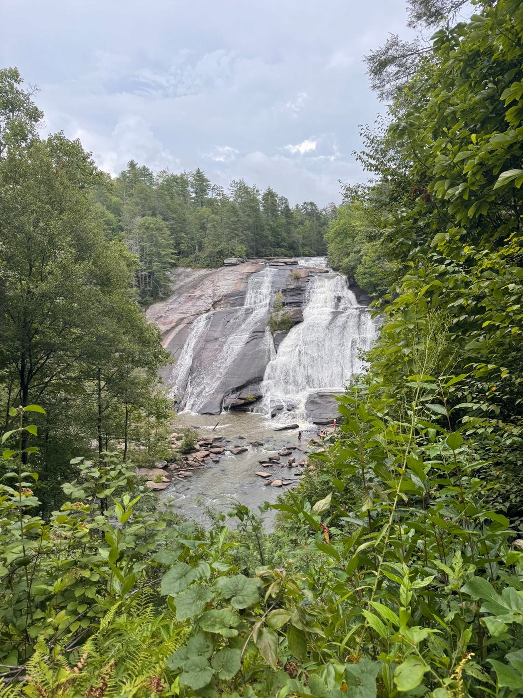 Waterfall in the mountains of Western North Carolina